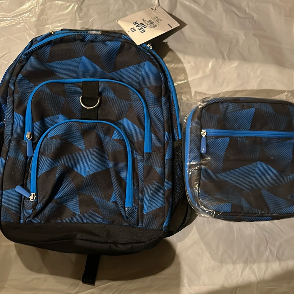 Pottery barn kids backpack and lunchbox bundle